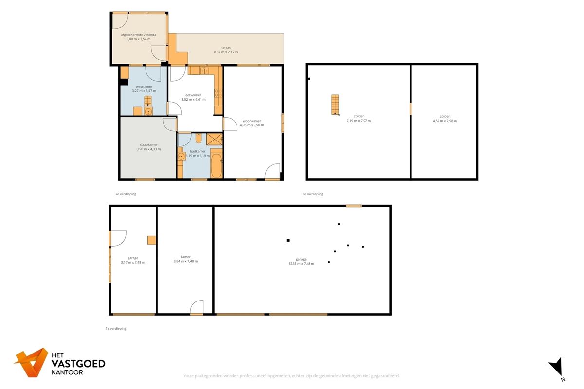 TE RENOVEREN KNUSSE WONING MET TUIN VAN 48A90CA EN LOODS EN GARAGE TE KAGGEVINNE