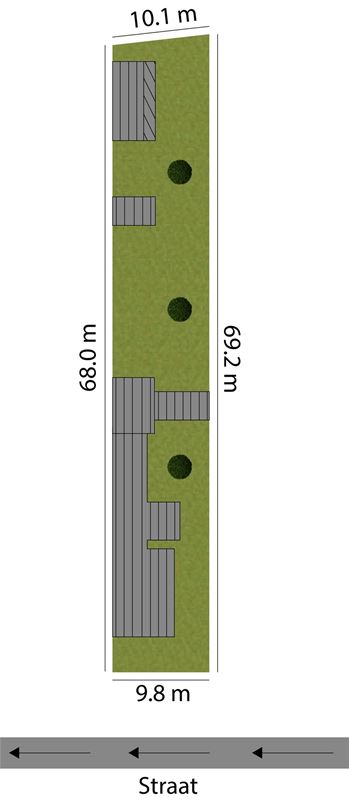 VOLLEDIG GERENOVEERDE WONING MET 4 SLAAPKAMERS EN TUIN MET ACHTERLIGGENDE BOUWGROND TE SCHAFFEN