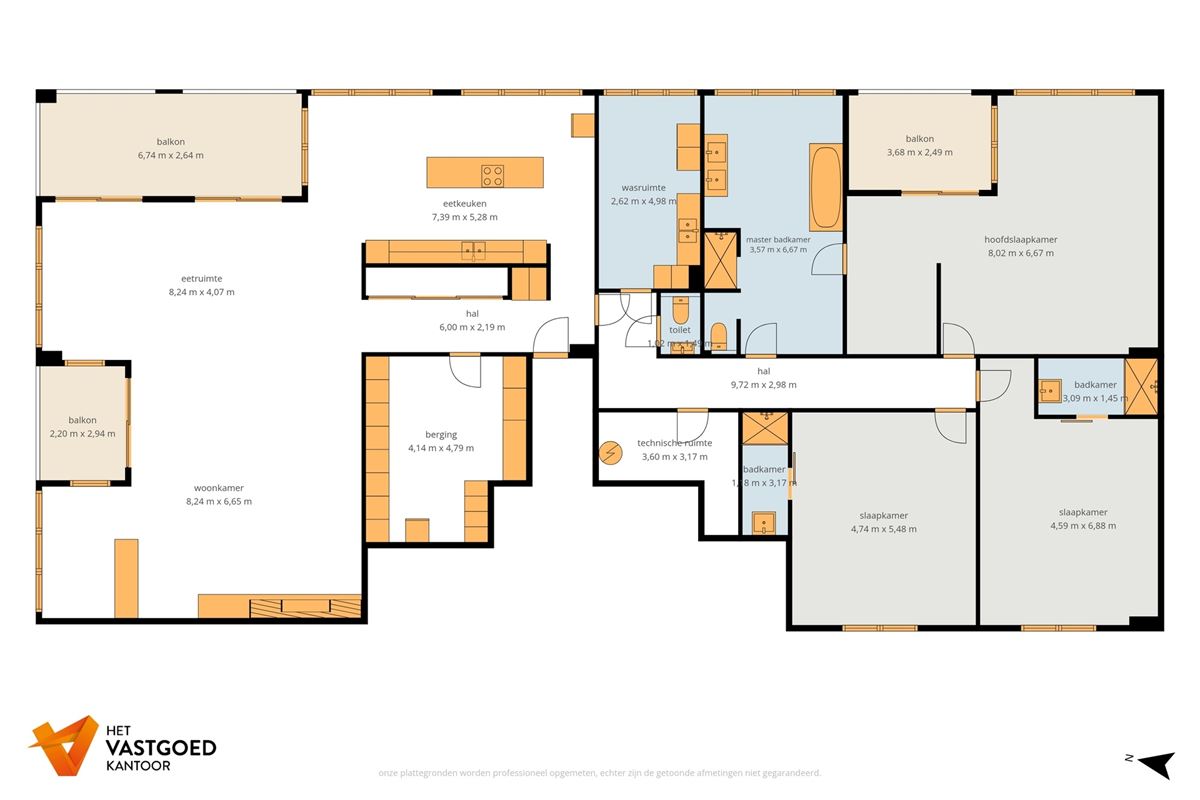 ZEER RUIME PENTHOUSE (340M²) IN UITSTEKENDE STAAT MET 3 TERRASSEN TE TESSENDERLO CENTRUM