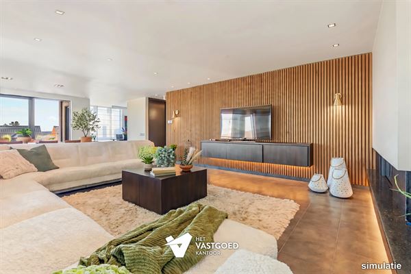 ZEER RUIME PENTHOUSE (340M²) IN UITSTEKENDE STAAT MET 3 TERRASSEN TE TESSENDERLO CENTRUM