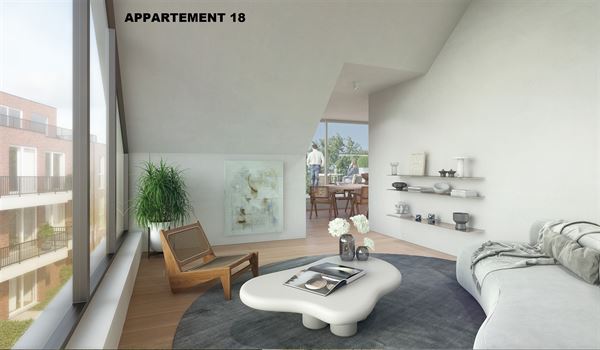 Penthouse met ruim terras