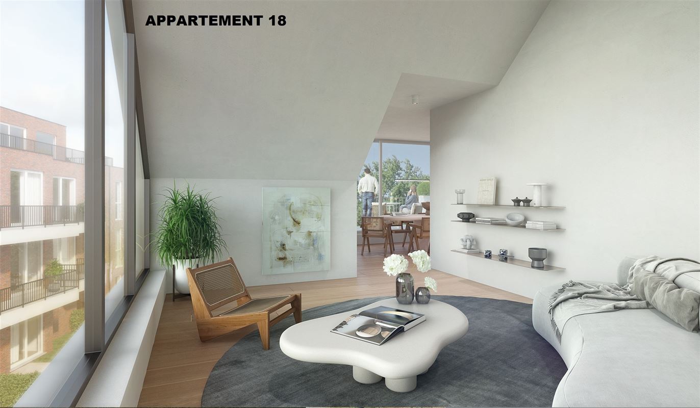 Penthouse met ruim terras