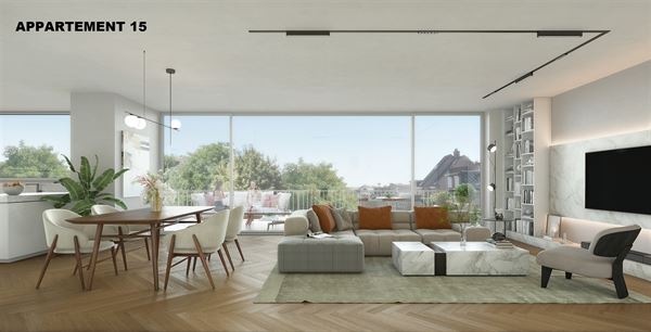 Penthouse met ruim terras