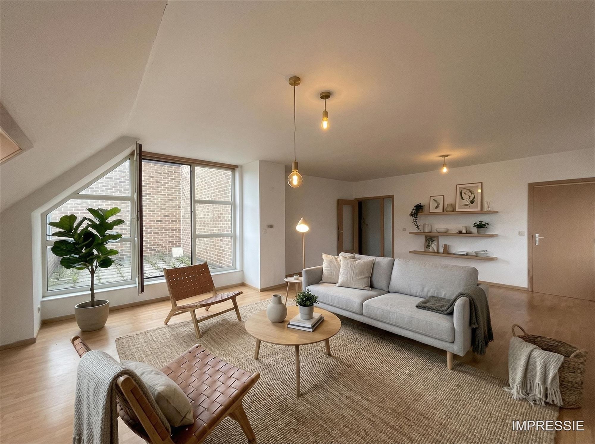 OPTIE - Ruime penthouse met 2 terrassen en prachtig zicht op de kerktoren van Boom