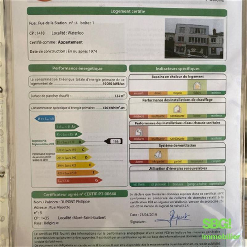 Image 17 : Apartment IN 1410 waterloo (Belgium) - Price 1.100 €
