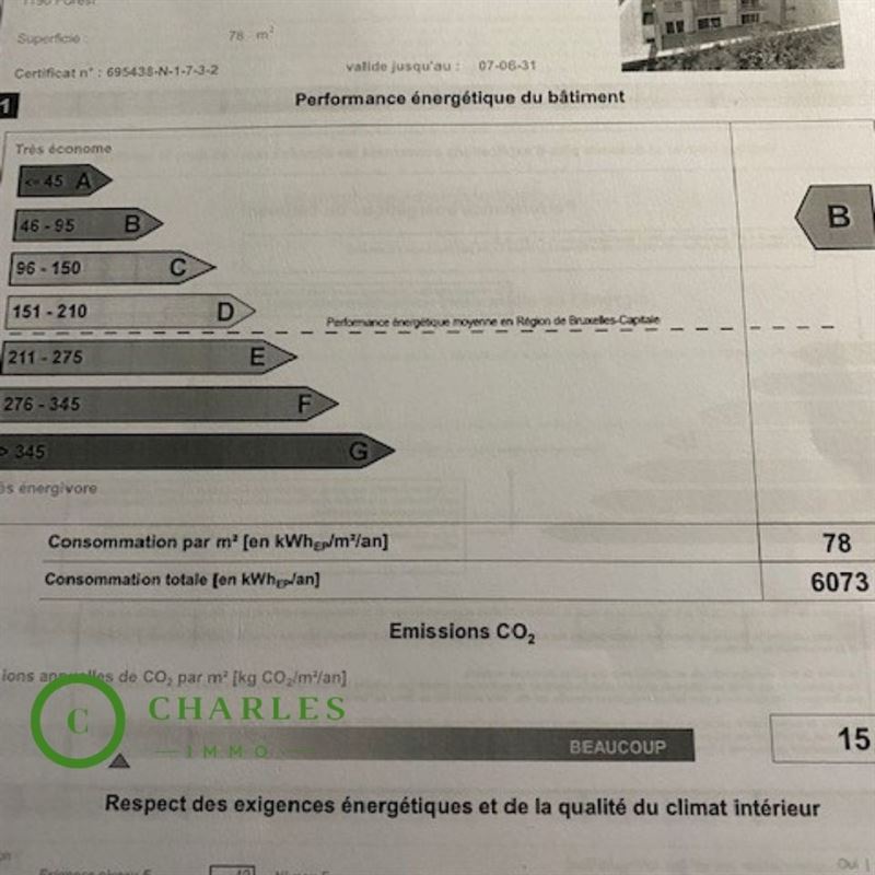 Foto 15 : Appartement te 1190 forest (België) - Prijs € 1.000