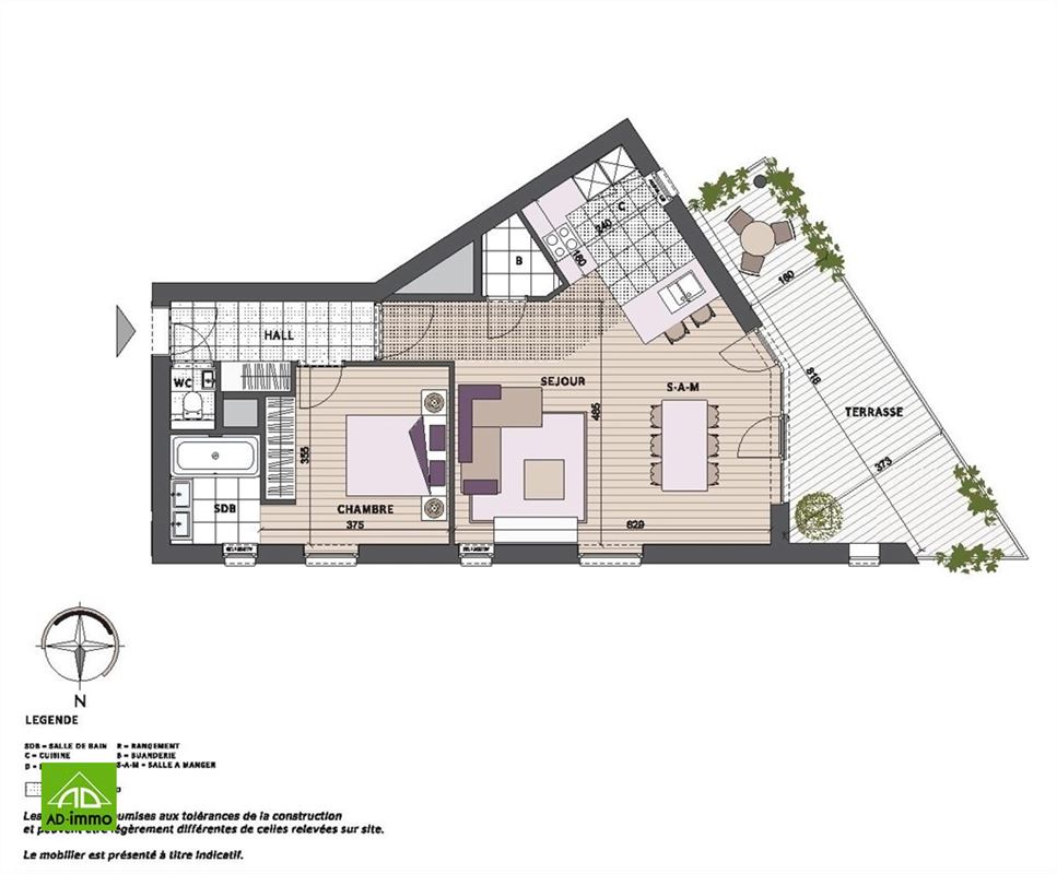 Image 19 : appartement à 5000 NAMUR (Belgique) - Prix 760 €