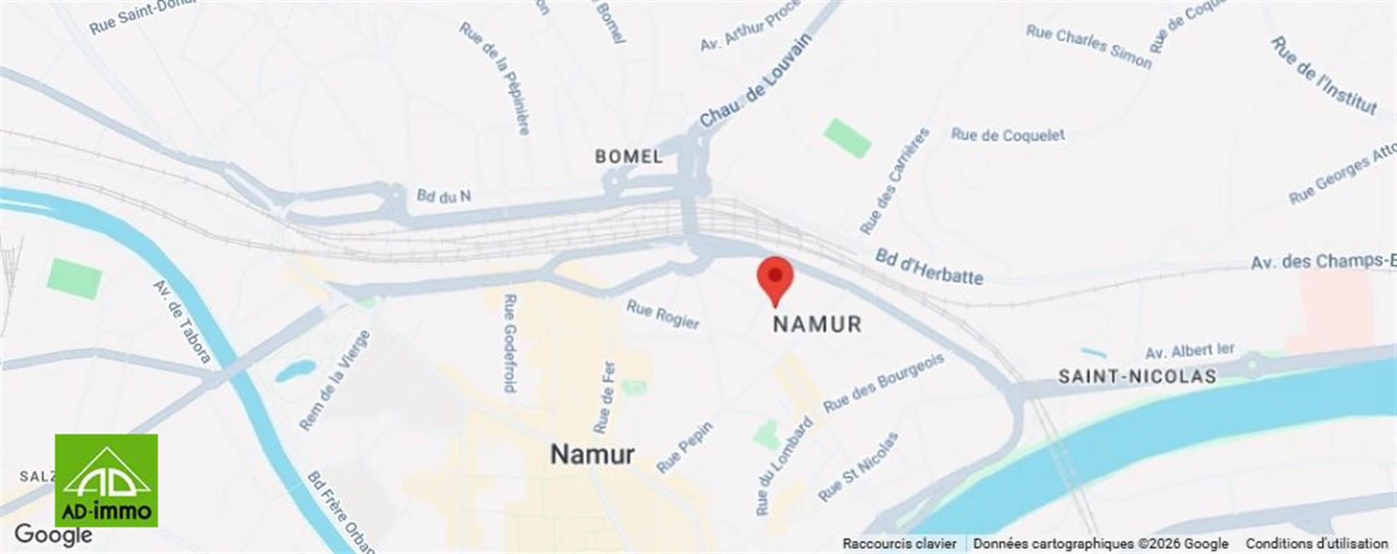 Image 13 : appartement à 5000 NAMUR (Belgique) - Prix 830 &euro;
