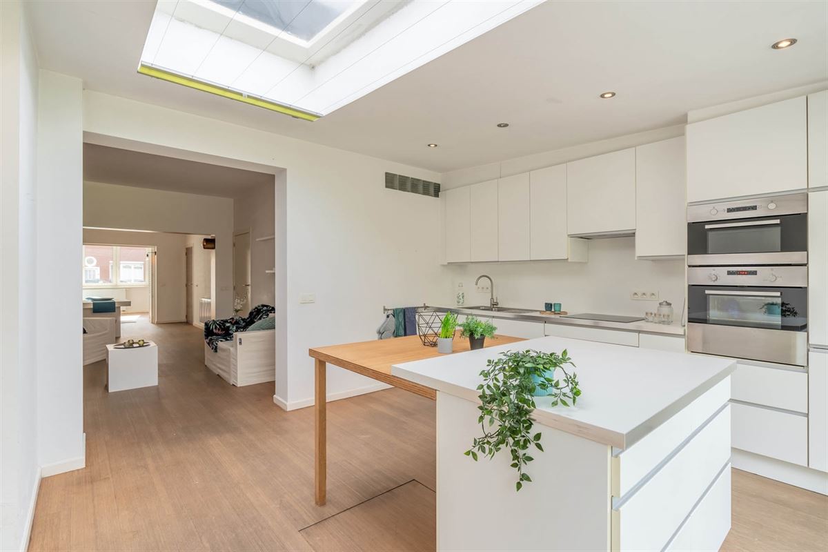 Gelijkvloers appartement met tuin