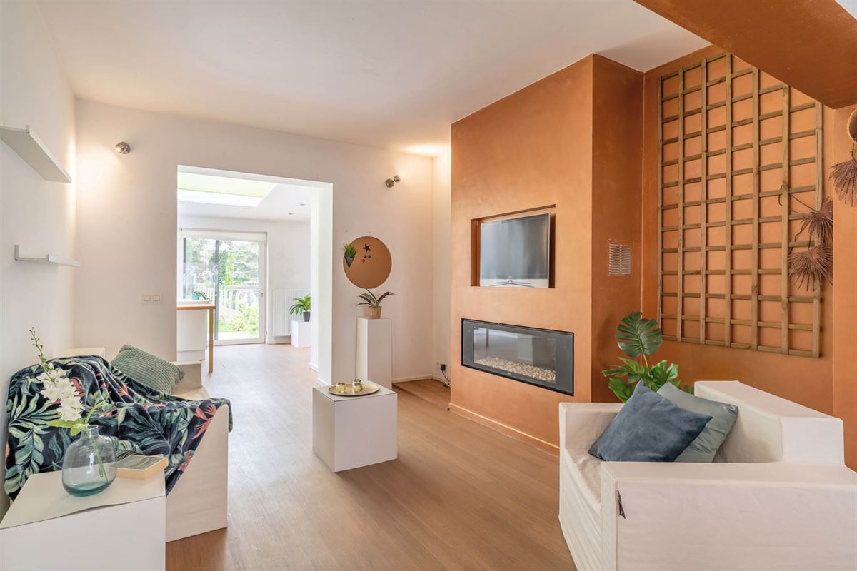 Gelijkvloers appartement met tuin