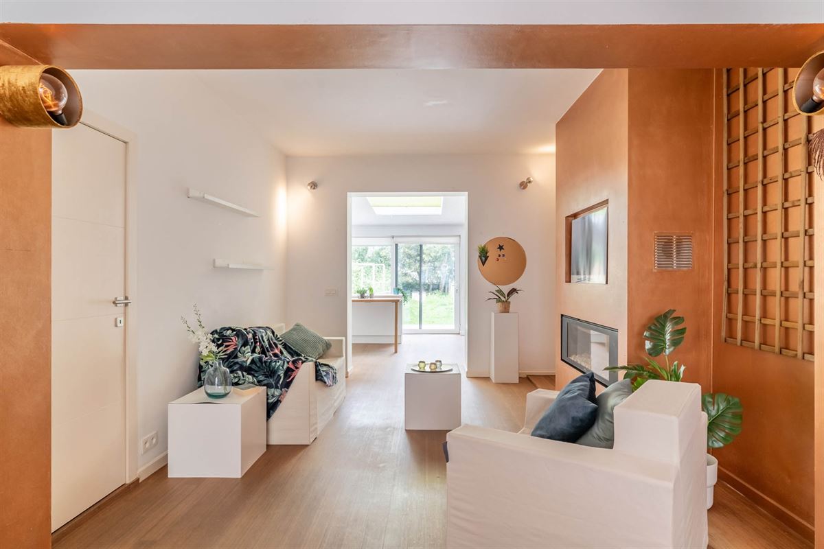 Gelijkvloers appartement met tuin