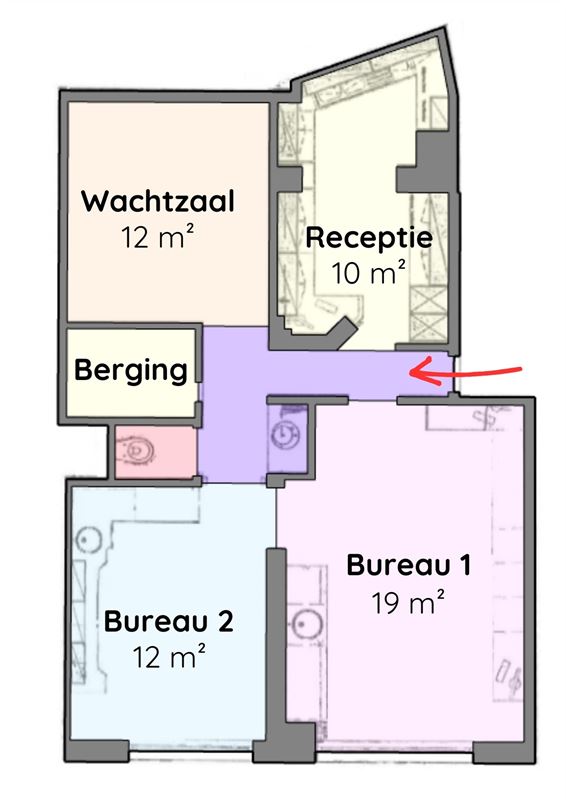 Kantoor in hartje Leuven