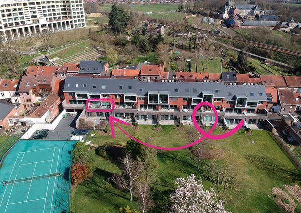 Gemeubeld appartement met mooi uitzicht en tennisveld