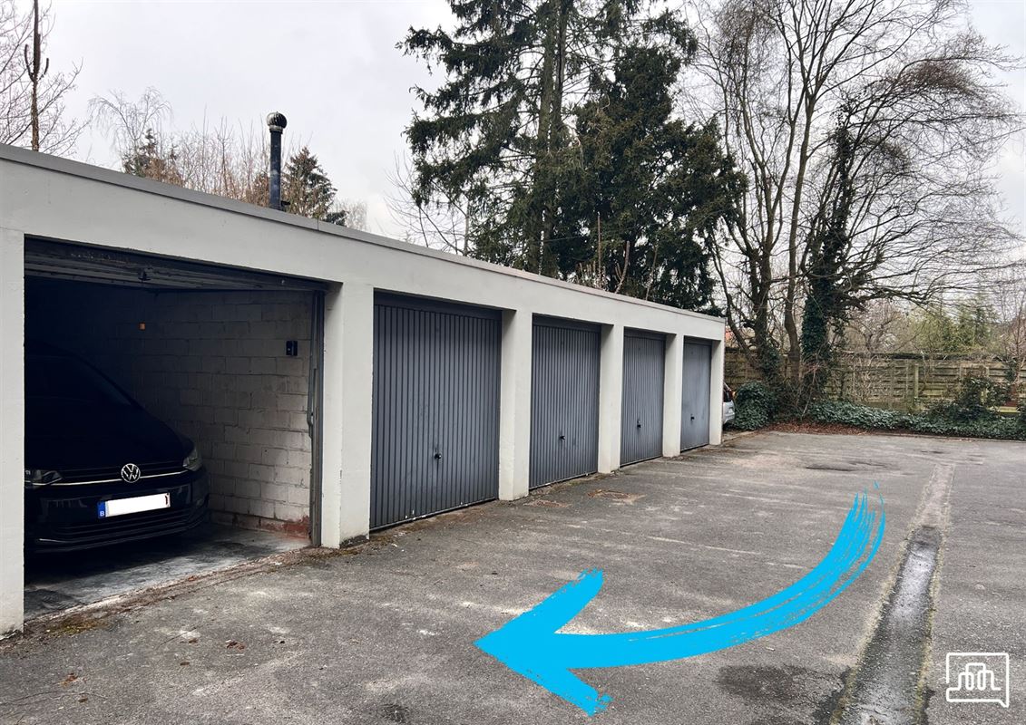 Appartement met twee slaapkamers + garagebox