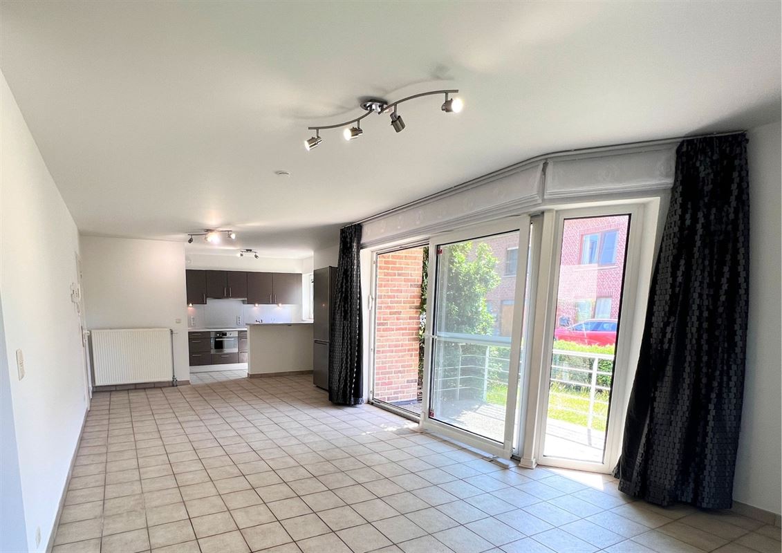 Gelijkvloersappartement met 2 slaapkamers + staanplaats