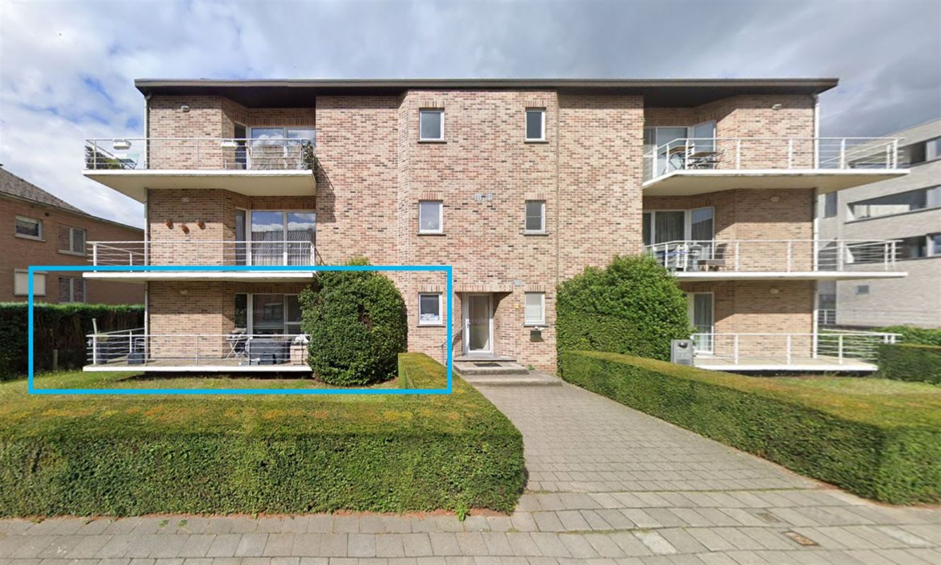 Gelijkvloersappartement met 2 slaapkamers + staanplaats