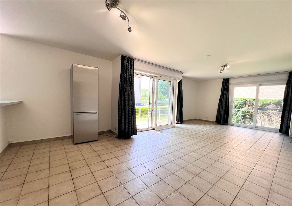 Gelijkvloersappartement met 2 slaapkamers + staanplaats