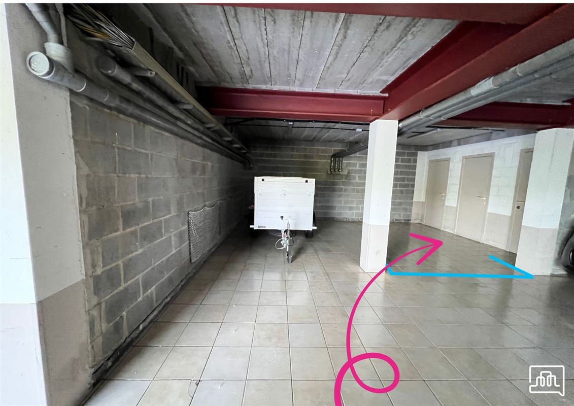 Gelijkvloersappartement met 2 slaapkamers + staanplaats