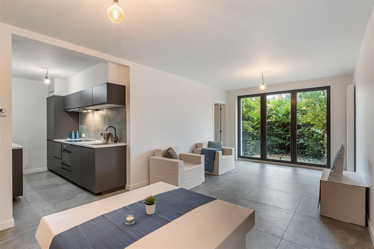 Appartement met tuin