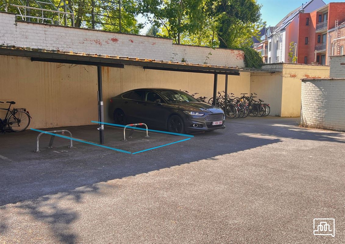 Overdekte staanplaats gelegen in centrum Leuven