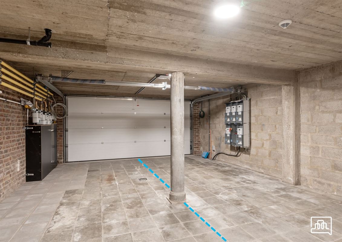Appartement met 2 slaapkamers en een garage
