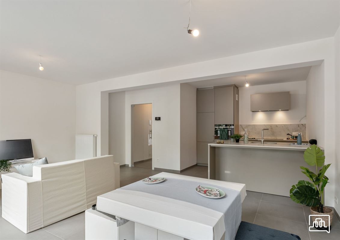 Appartement met 2 slaapkamers en een garage