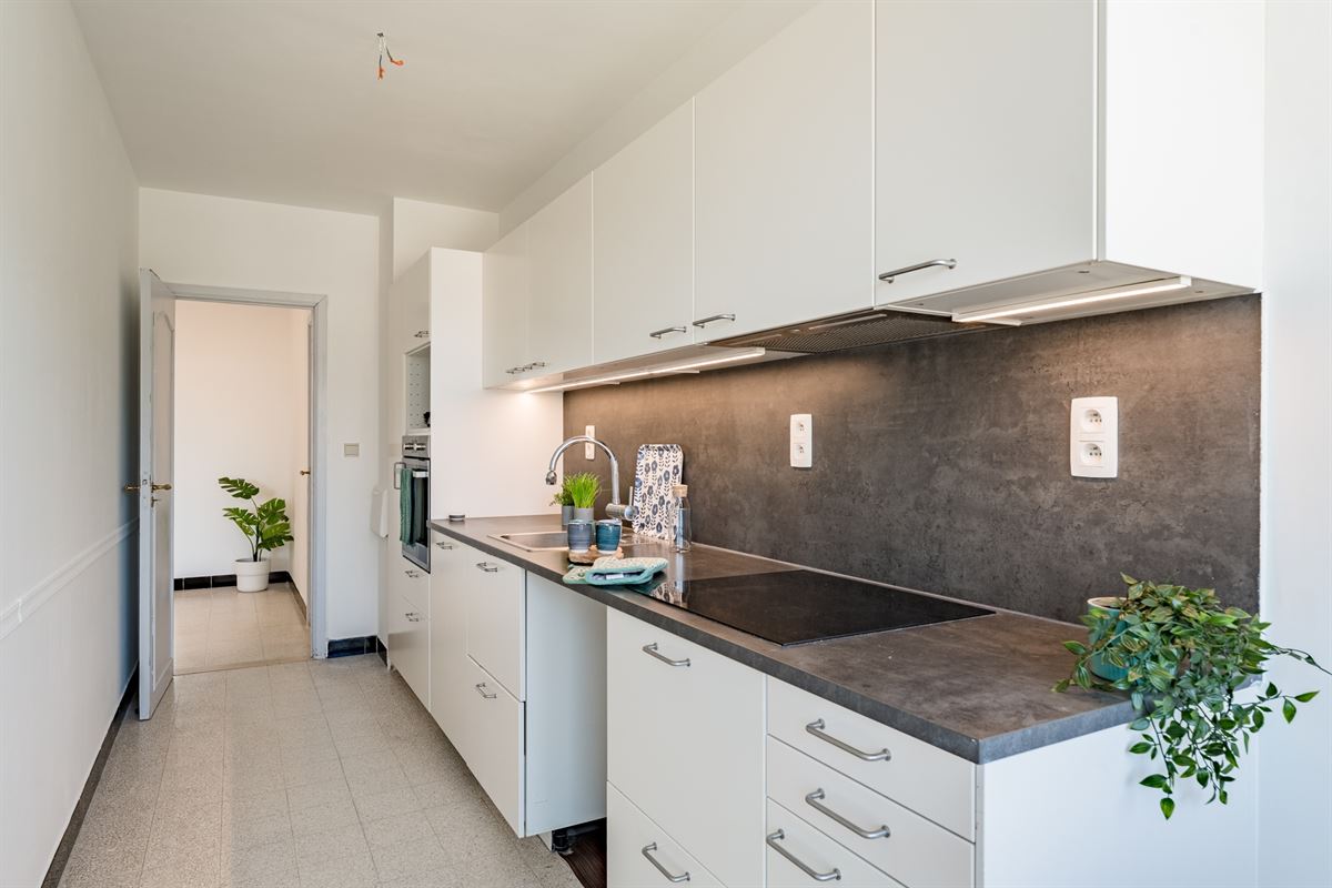 Appartement met twee slaapkamers + garage