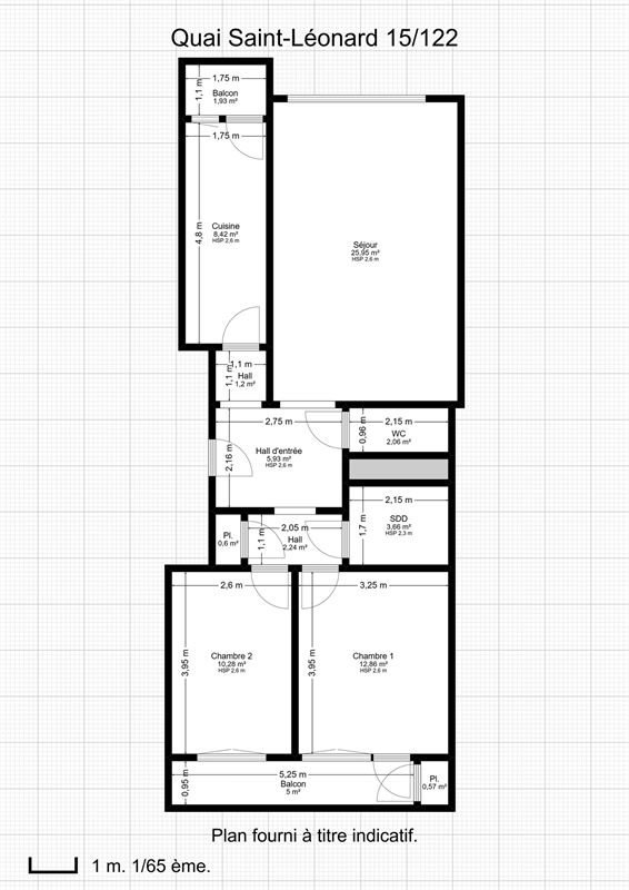 Image 19 : Appartement à 4000 LIÈGE (Belgique) - Prix 800 €