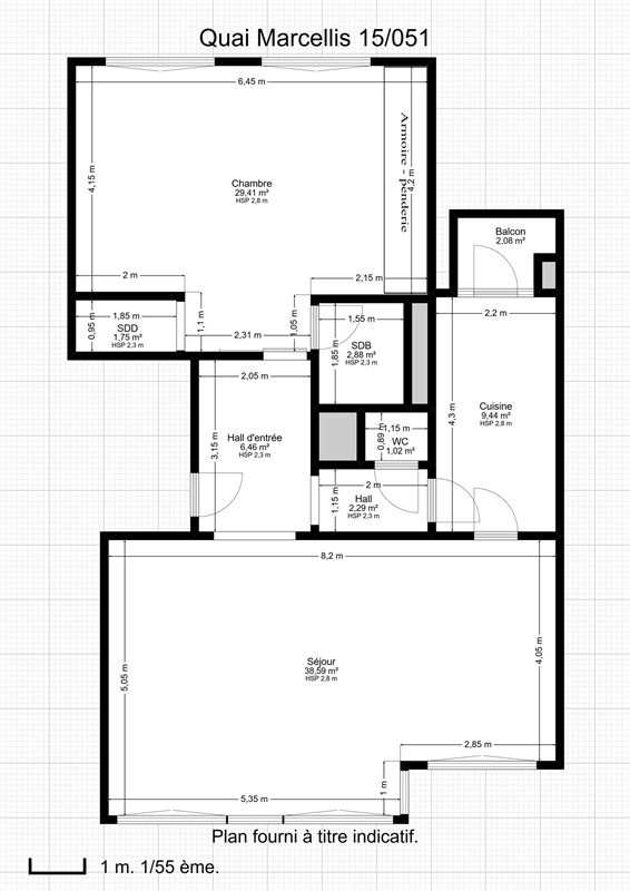 Image 19 : Appartement à 4000 LIÈGE (Belgique) - Prix 950 €