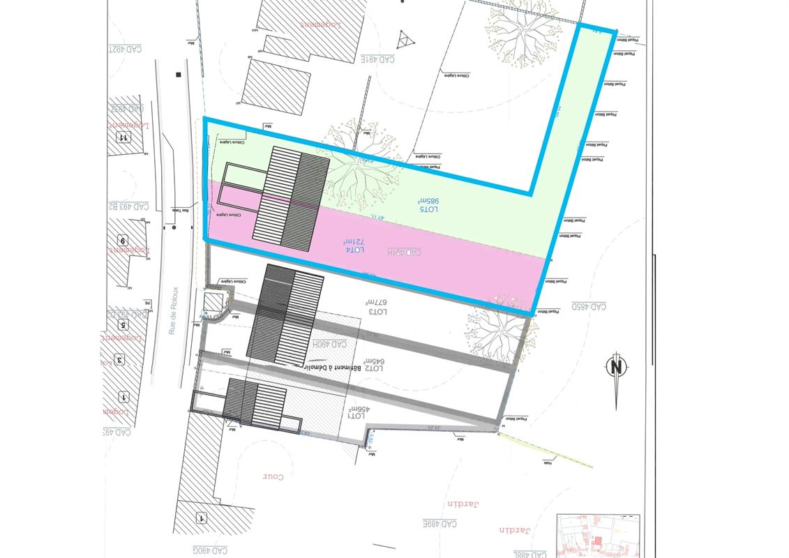 Image 7 : Terrain à 4347 FEXHE-LE-HAUT-CLOCHER (Belgique) - Prix 109.000 €