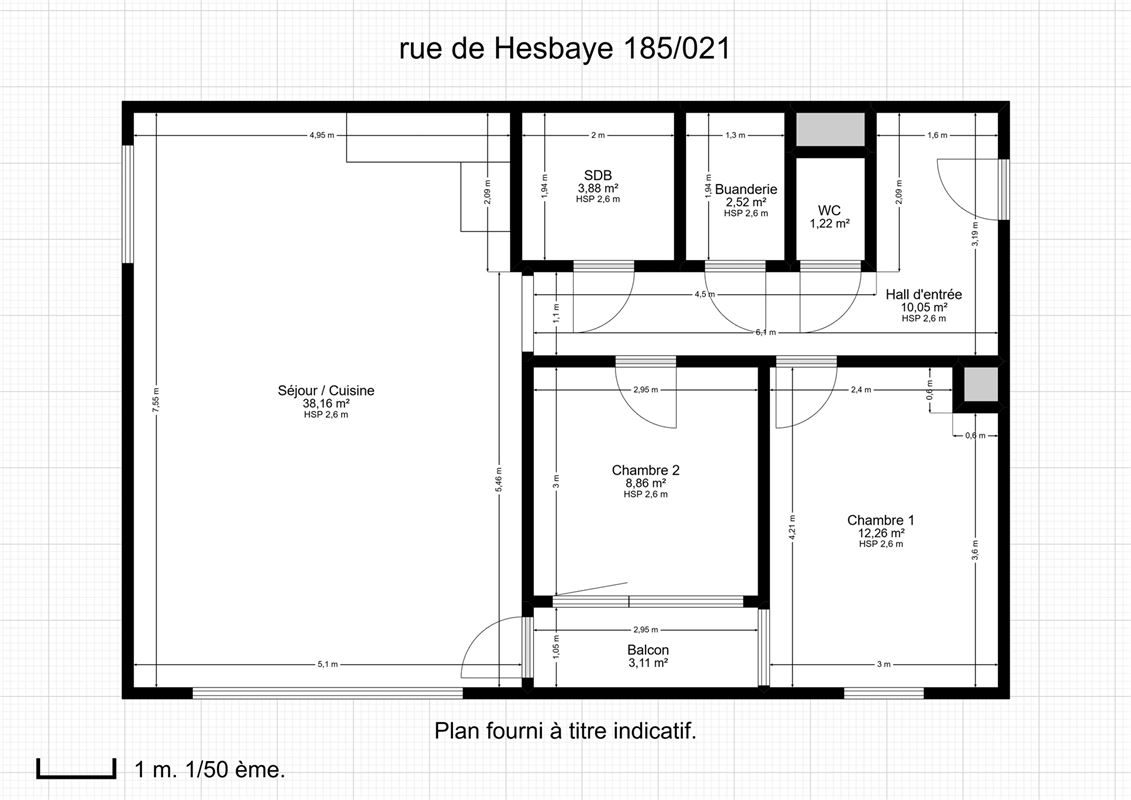 Image 13 : Appartement à 4000 LIÈGE (Belgique) - Prix 725 &euro;