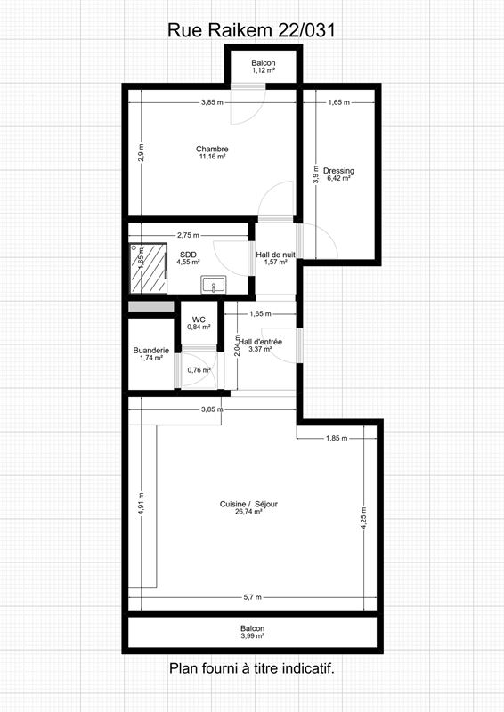 Image 17 : Appartement à 4000 LIÈGE (Belgique) - Prix 775 &euro;