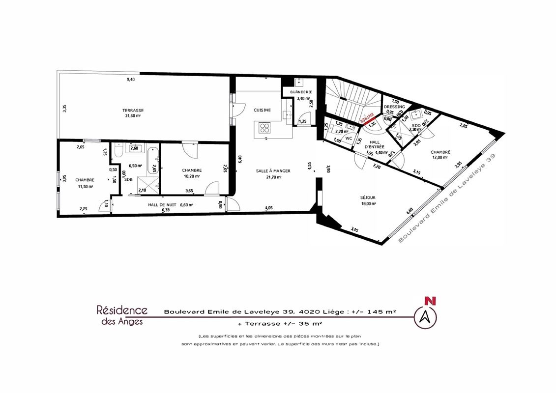 Image 25 : Appartement à 4020 LIÈGE (Belgique) - Prix 415.000 &euro;