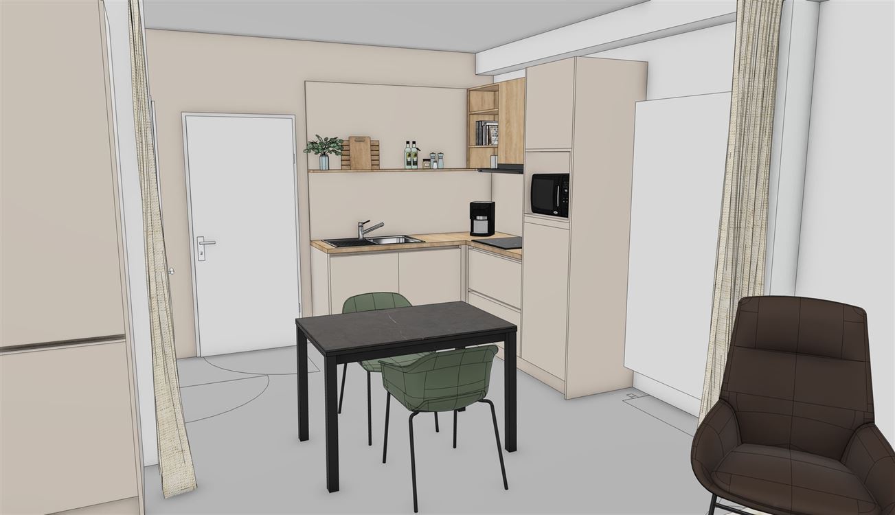 Mini-flat à BRUXELLES (1 chambre)