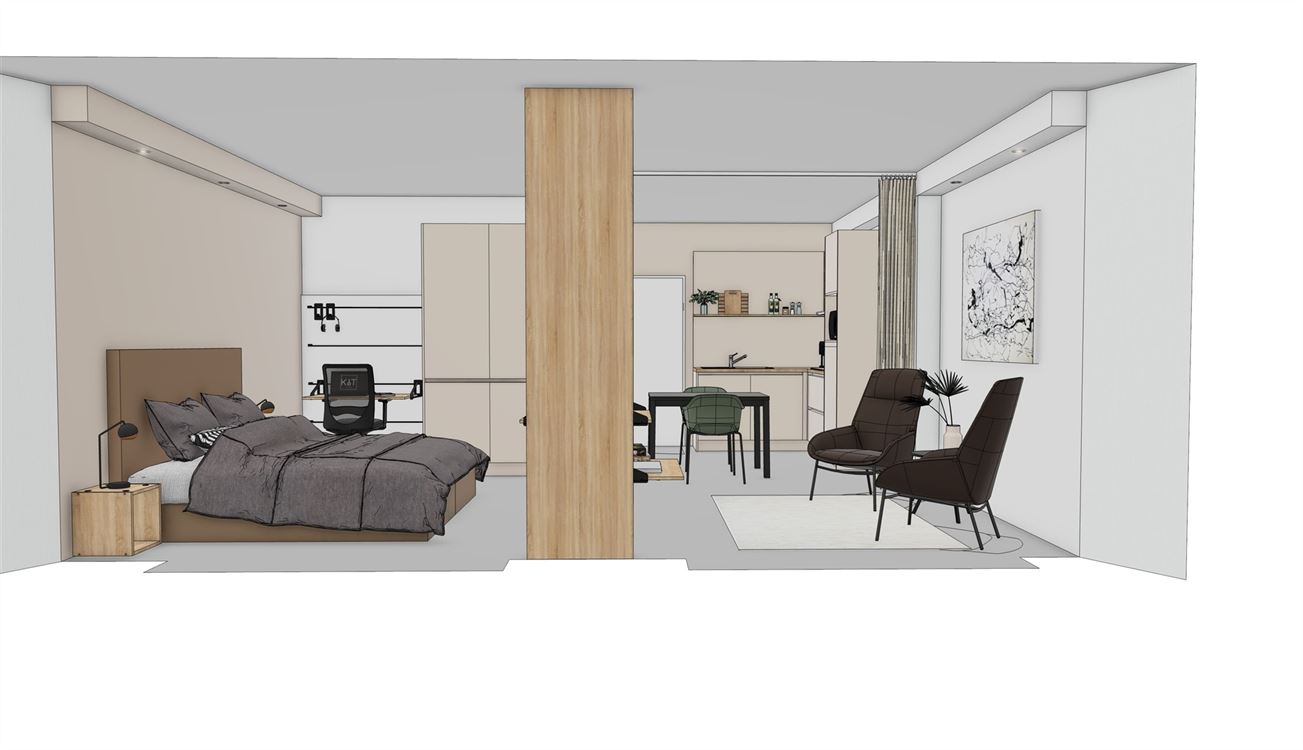 Mini-flat à BRUXELLES (1 chambre)