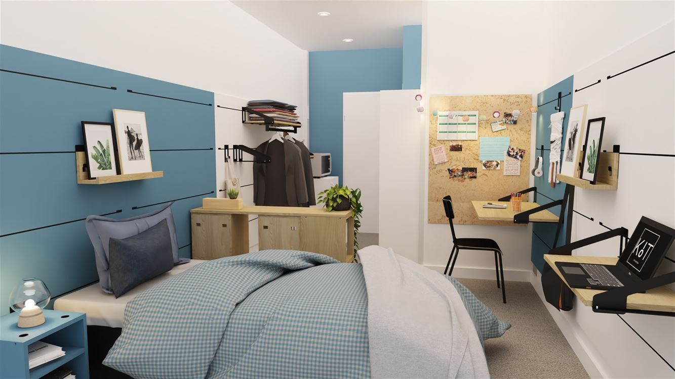 Chambre - kot à BRUXELLES (1 chambre)