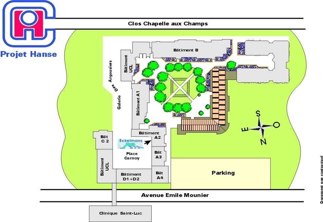 Appartement à WOLUWE-SAINT-LAMBERT (1 chambre)