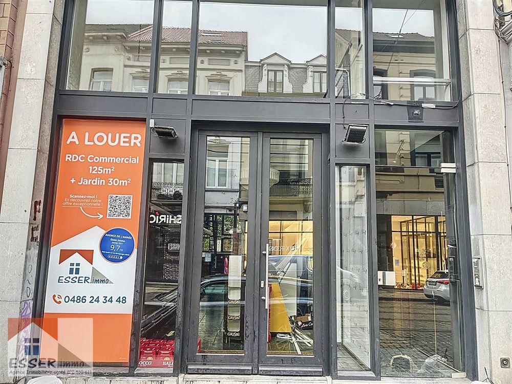 Commerce - Rez-de-chausée - À louer - 1050 Ixelles