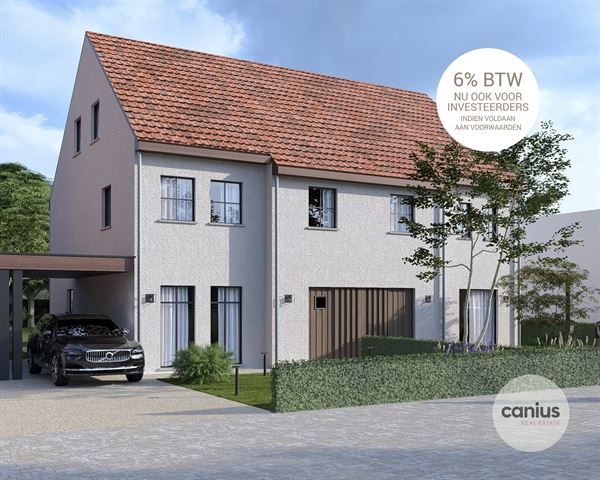 LANDELIJKE NIEUWBOUWWONING MET 4 SLPKS