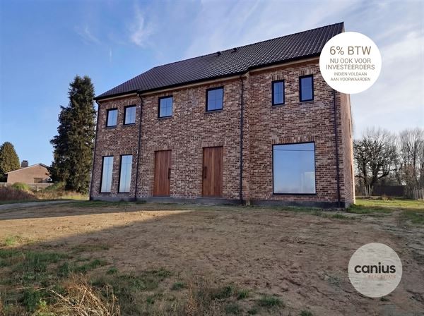 LANDELIJKE NIEUWBOUWWONING MET 4 SLPKS