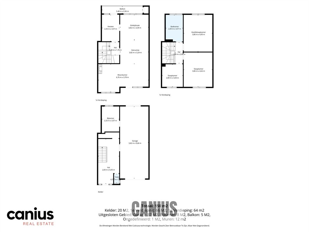CHARMANTE BEL-ETAGE WONING MET 3 SLAAPKAMERS, GARAGE EN TUIN