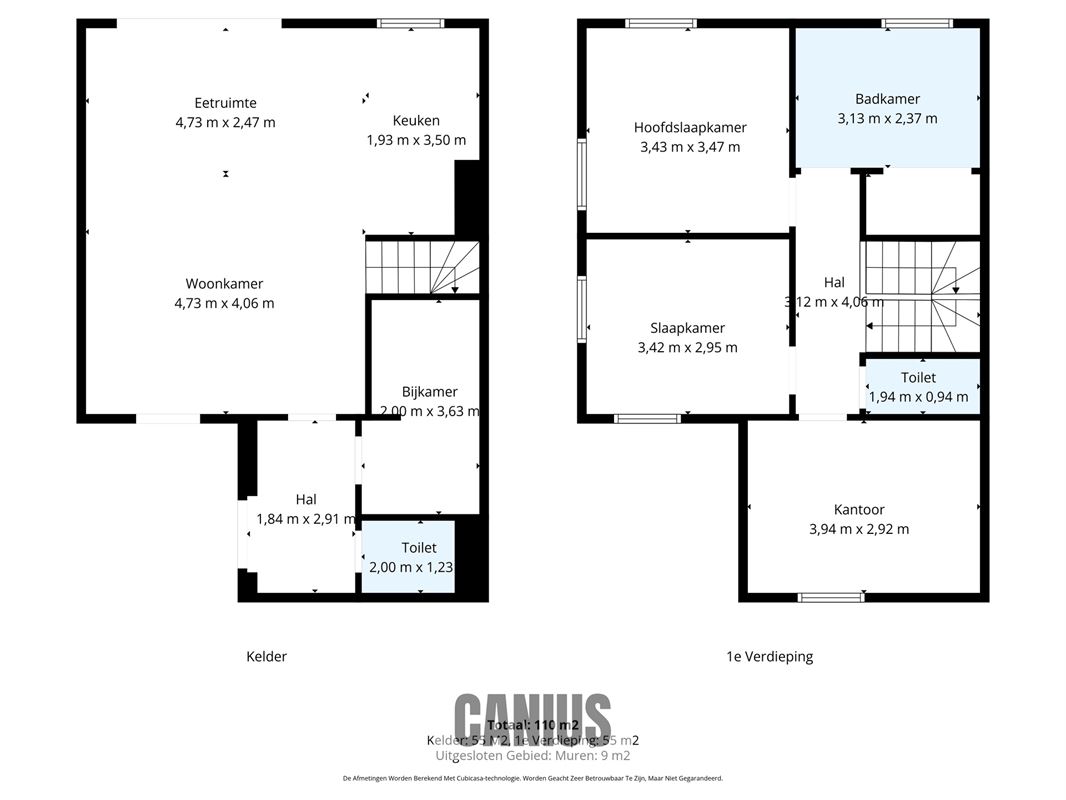 MODERNE WONING MET 3 SLKS & TUIN