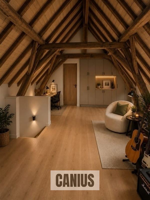 STATIGE WONING MET 3 SLKS EN TERRAS