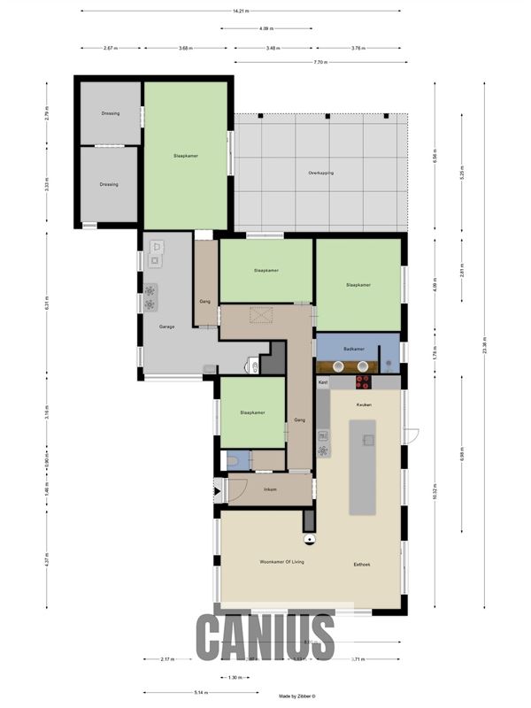 KNAPPE WONING MET 4 SLAAPKAMERS