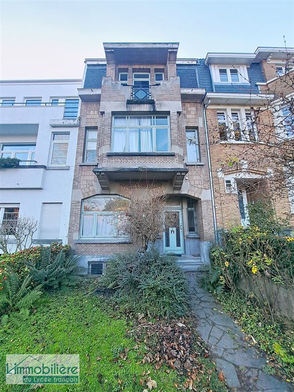 Superbe maison au style Art Déco bruxellois