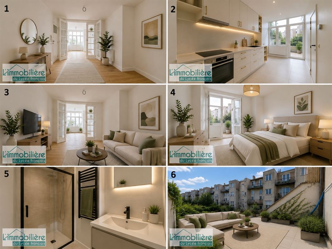 Lumineux appartement 1 chambre