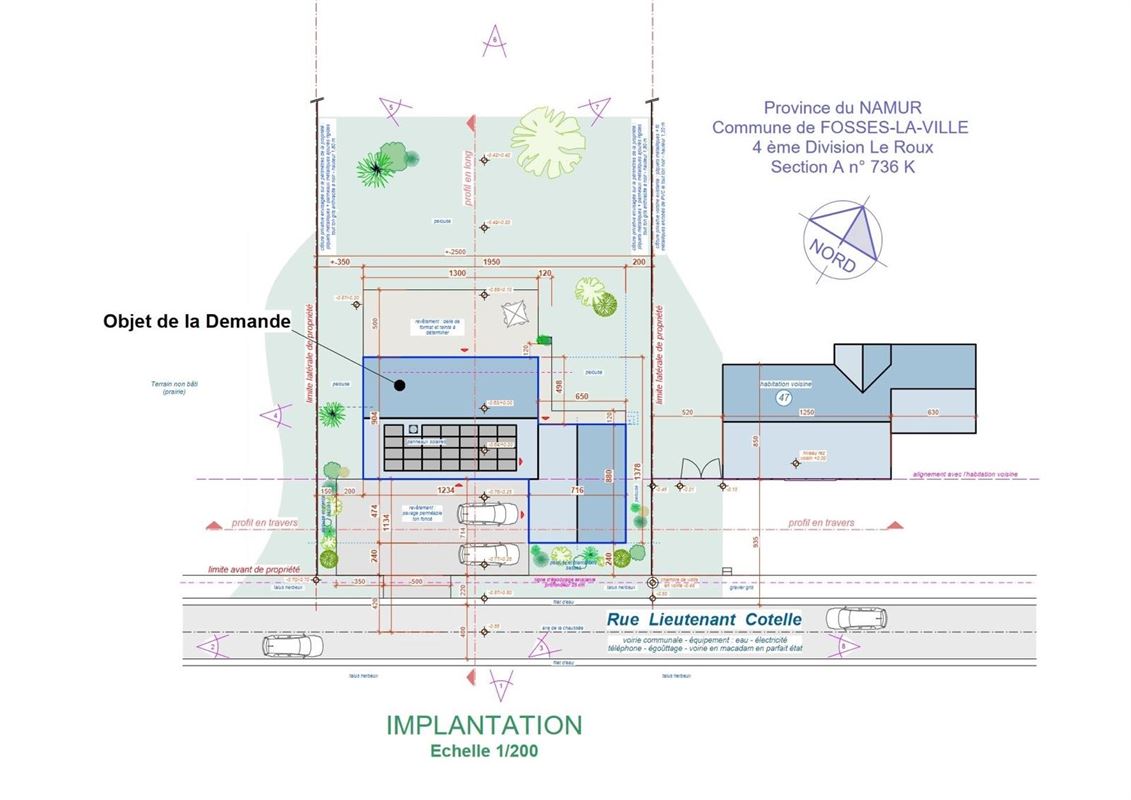 Terrain à bâtir à LE ROUX (0 chambre)