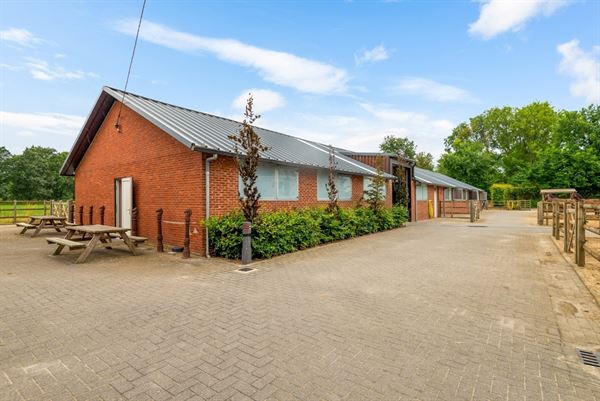 Hippisch complex met binnen- en buitenpiste