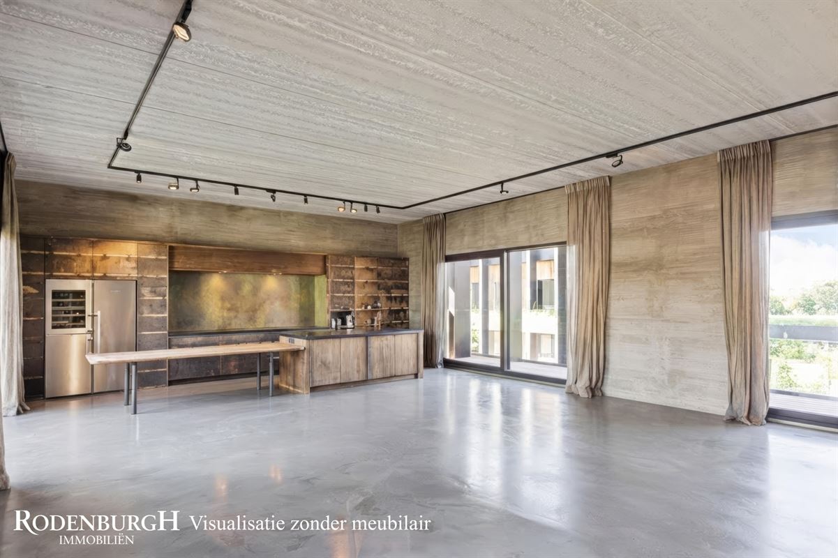 Uitzonderlijk appartement van ca 225 m² met ca 90 m² terrassen op Het Kanaal