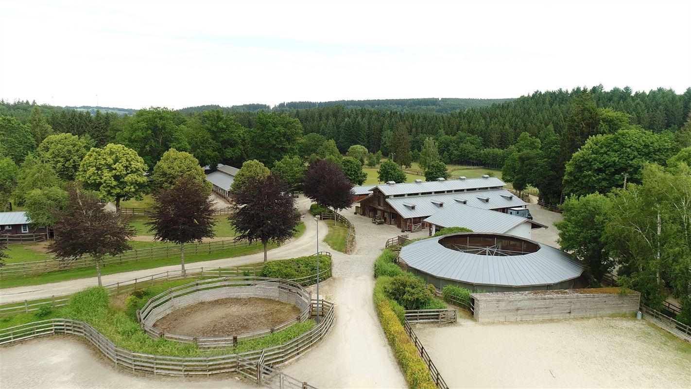 Fokkerij- en trainingscentrum voor paarden met ruim 80 Ha